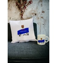 Uzman Kupa Bardak ve Yastık Set 001 (Beyaz)
