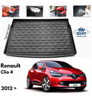 Renault Clio 4 Bagaj Havuzu Paspası 2012 Sonrası