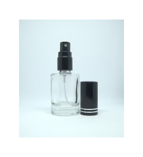 BOŞ PARFÜM VE KOLONYA ŞİŞESİ 12 ML (5 ADET) BOŞ METAL SİYAH SPREY
