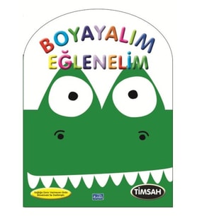 Boyayalım Eğlenelim Timsah