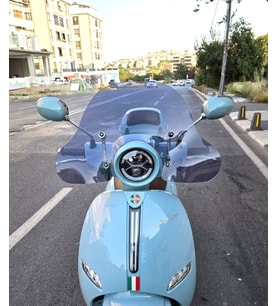 MOTOCAM Arora AR50 Cappucino Ön Cam 2020-2026 Model 39cm Füme Renkli 4mm APARATSIZ