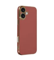 Iphone 16 Kılıf Volet Silikon - Kırmızı