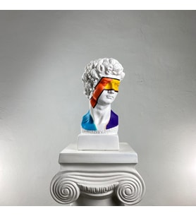 David 'Rock'n Roll' Dekoratif Heykel, Pop Art Roma Yunan Heykelleri