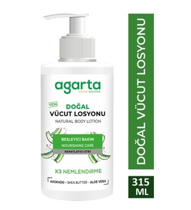 Doğal Nemlendirici Vücut Losyonu 315 Ml