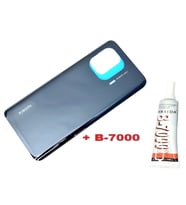 Xiaomi Mİ 11 PRO Arka Kapak Batarya Pil Kapağı (CAM+B-7000) SİYAH