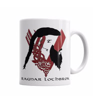 Ragnar  Lothbrok Kupa Bardak Porselen