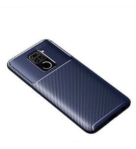 Xiaomi Redmi Note 9 Kılıf Esnek Soft Karbon Tasarım Legion Serisi (Lacivert)