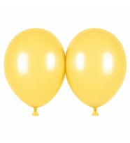 Sarı Renk Lateks makaron Balon (45 cm) - 2 Adet
