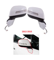 Honda Civic Sağ-Sol Dikiz Ayna Elek+Sinyal Beyaz 5 FİŞ 2012-2015