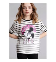 Defacto 26Y801002500 Ekru Kız Çocuk T-Shirt G8182A8/ER105