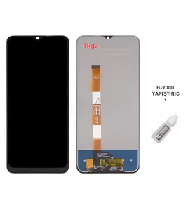 Vivo Y15S Uyumlu Lcd Ekran Dokunmatik Servis + B-7000