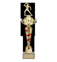 ODAK KUPA - Figürlü Kupalar - Masa Tenisi Kadın Figürlü Kupalar FG-078 B - 52 cm