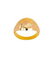 Cigold Taşsız Yüzük 14 Ayar Altın 2,71 Gr OA-K22201028914 (SARI-TABA)