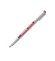 Edding Asetat Kalemi Silinebilir 1-3 mm Kesik Uç Kırmızı