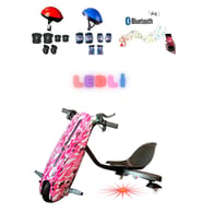 Citymate Drift Car Elektrikli Kaykay Bluetooth Dirift Kar Hoverboard Scooter + Koruma Ekipmanı D05