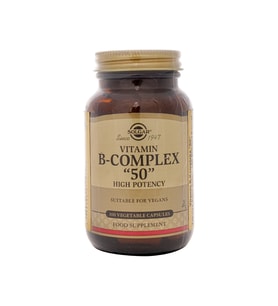 Vitamin B- Complex-50 B Vitaminleri İçeren Takviye Edici Gıda 100 Kapsül