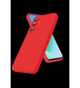 Galaxy A27 5G Nano içi Kadife Silikon - Kırmızı