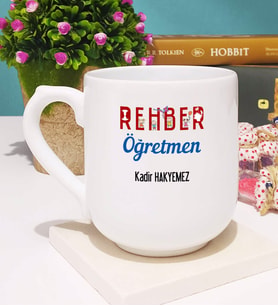 Rehber Öğretmeni Kupa Bardak Oval