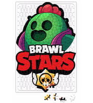 Brawl Stars Spıke Puzzle 240 Parça Yapboz