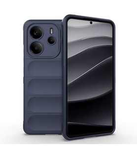 Xiaomi Redmi Note 14 4G Uyumlu Kılıf Esnek TPU Oyuklu Arka Yüzey Tasarımlı Zore Etnik Silikon Kapak