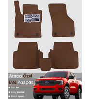 FORD RANGER (2022-2024) Uyumlu EVA Paspas Tam Set–Araca Özel,Su Geçirmez,Kolay Montaj