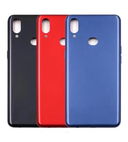 Samsung Galaxy A10S A107F İle Uyumlu Arka Pil Kapak (Kırmızı)