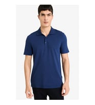 Defacto Slim Fit indigo Erkek Polo Yaka T-shirt M6609AZ/IN131