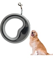 Otomatik Köpek Gezdirme Tasması – Gri 2.5 Metre Geri Çekilebilir Plastik Tasma – Ergonomik Tutma Saplı, Güçlü Metal Kancalı, Küçük ve Orta Irklar İçin Uygun Yürüyüş & Eğitim için