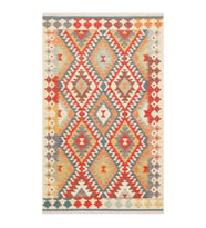Hoom Rugs VGT 09 Light Multy Yıkanabilir Çift Taraflı Halı (Çok Renkli)