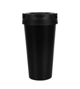 Kaliteli Çift Katman Paslanmaz Çelik 500 Ml Termos Bardak  Siyah