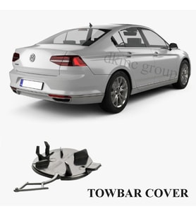PASSAT B8 SEDAN 2015-2018 MODEL ARASI UYUMLU ASTARLI ARKA TAMPON ÇEKİ DEMİRİ KAPAĞI