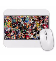 Crossover Animes Mouse Pad