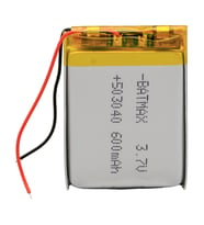 Powermaster 3.7 Volt 600 Mah Lityum Polimer Pili 4x3x0.3 cm Kulaklık Pili Batarya