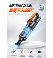 Kablosuz Vakumlu El Süpürgesi Güçlü Çok Amaçlı