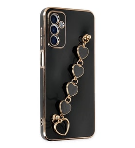 Mey İthalat® Samsung Galaxy M23 Kılıf Esila Silikon - Siyah