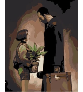 Leon Sayılarla Boyama Seti 40x50 cm  (Tuvale Gerili)