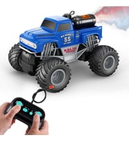ThreeMB Toys Uzaktan Kumandalı Şarjlı Duman Çıkaran Araba (Mavi)
