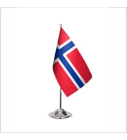 Norveç Tekli Masa Bayrağı