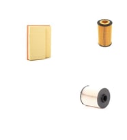 Bosch Filtre Bakım Seti Mercedes C220 CDI W202 1993-1999 Dizel 125 Beygir Hava + Yağ f. + Yakıt Filtre Bosch