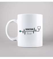 Doktor Tasarımlı Kupa Kişiye Özel