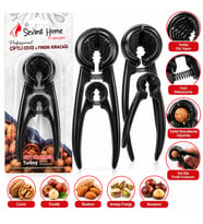 2PCS Set Döküm Metal Fındık - Ceviz Kıracak