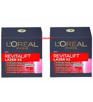 Loreal Revitalift Lazer Kırışık Karşıtı Gündüz Krem 50ml X 2 Adet