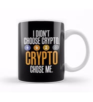 I Didn t Choose Crypto Crypto Chose Me Kupa Bardak Porselen