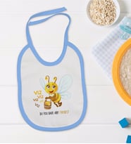 BK Kids Mavi Bebek Mama Önlüğü - Model 67