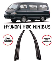 Hyundai H100 Cam Rüzgarlığı 2 li Minibüs (Siyah)