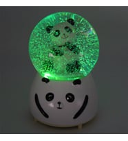 Panda Tasarımlı Işıklı Müzikli Kar Küresi