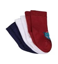 Civil Baby Animal Havlu 6- 3'lü Bebek Erk Çorap Set - Standart 6 Ay