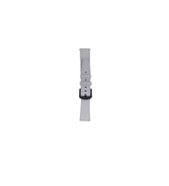 Fro LW38-43 20 mm Hakiki Deri Floter Beyaz Kordon Silver Toka
