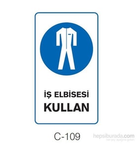MasterCare İŞ ELBİSESİ KULLAN Güvenlik İşareti