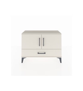 Arges Şifonyer 2 Raflı Tek Çekmeceli 2 Kapaklı 88x30x64 Aytaşı-Aytaşı